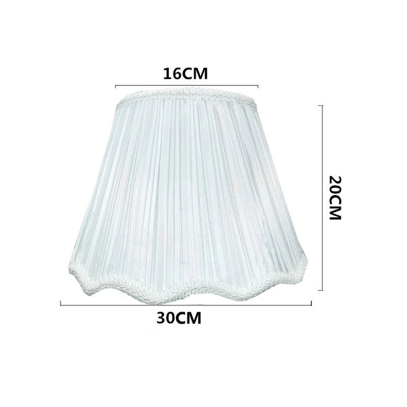 abat jour tissu floral broderie franges beige luxe décoration lampe table murale moderne