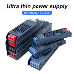 alimentation électrique led 12v 24v 100w 200w 300w 400w 500w bleu noir industrielle modernisée