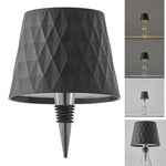 lampe table led sans fil commande tactile trois couleurs ambiance restaurant chambre cadeau moderne