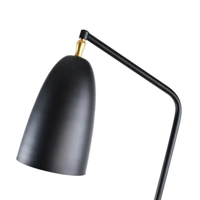 lampe sol moderne noir jaune blanc vert rose gris led interrupteur bouton