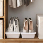 Boîte de rangement japonaise pour chaussures 3 étagères dans un placard