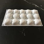 moule silicone forme coeur blanc cuisine pâtisserie desserts chocolat pudding gâteaux romantique