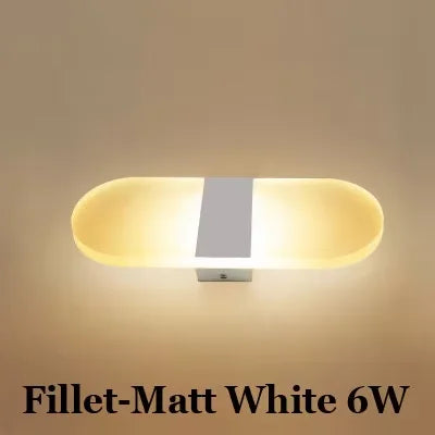 lampe murale moderne led blanc noir doré rectangulaire carré ovale mur fixe éclairage maison