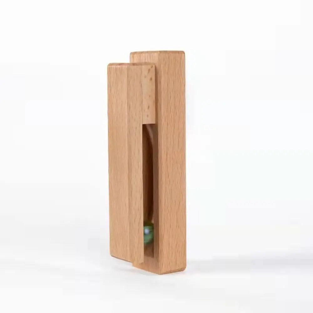 porte serviettes mural bois chêne noyer moderne minimaliste fixations murales simple aspect naturel durable