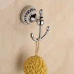 ensemble accessoires salle bain chrome mural porte serviette brosse wc porte gobelet