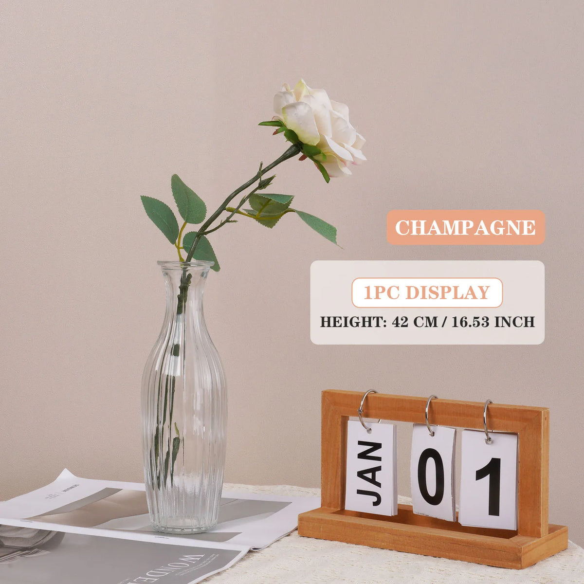 décoration mariage rose artificielle rouge rose verte classique extérieur anniversaire baby shower prénuptiale