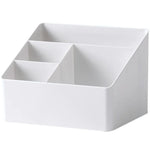organisateur blanc minimaliste rangement compartiments multiples réutilisable respectueux environnement moderne