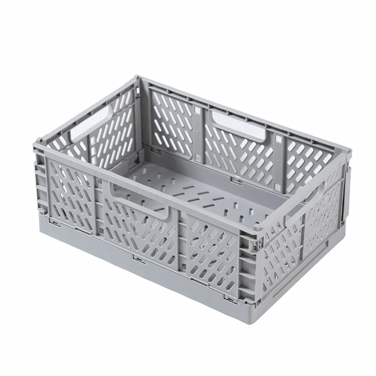panier rangement pliable perforé moderne jaune vert bleu rose blanc respectueux environnement