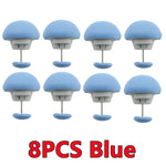 boucles suspension adhésives rose bleu gris blanc modernes minimalistes 16pcs 20pcs