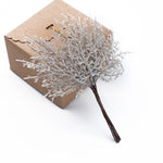 plantes artificielles couronnes fleurs multicolores decoration exterieur naturel branche exposition festive