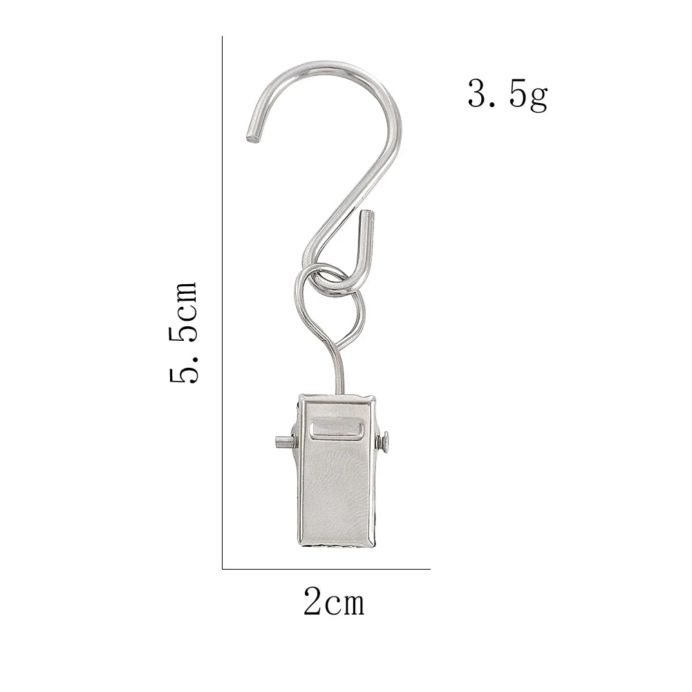 clips suspension noir argenté moderne 10 pièces métal sans motif opacité