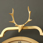 horloge murale or motif arbre moderne blanche chaîne dorée salle couloir décoINCT: titre généré