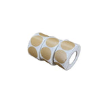 rubans adhésifs ronds dorés moderne stickers blanc beige autocollants variés pack