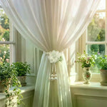 ruban fenêtre décoratif fleur violet noir blanc rose vert beige adhésif opacité