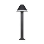 lampe led extérieure étanche moderne noir blanche waterproof ip65 autonome base cale