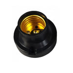 support lampe led e27 noir blanc douille aluminium industrial vintage 120degres 6a 250v 35mm