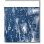 tissu polyester tie dye marbré bleu marine blanc protection uv moderne artistique 140cm