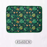 tapis animal grès beige ours marron texture quadrillée moderne doux absorbant