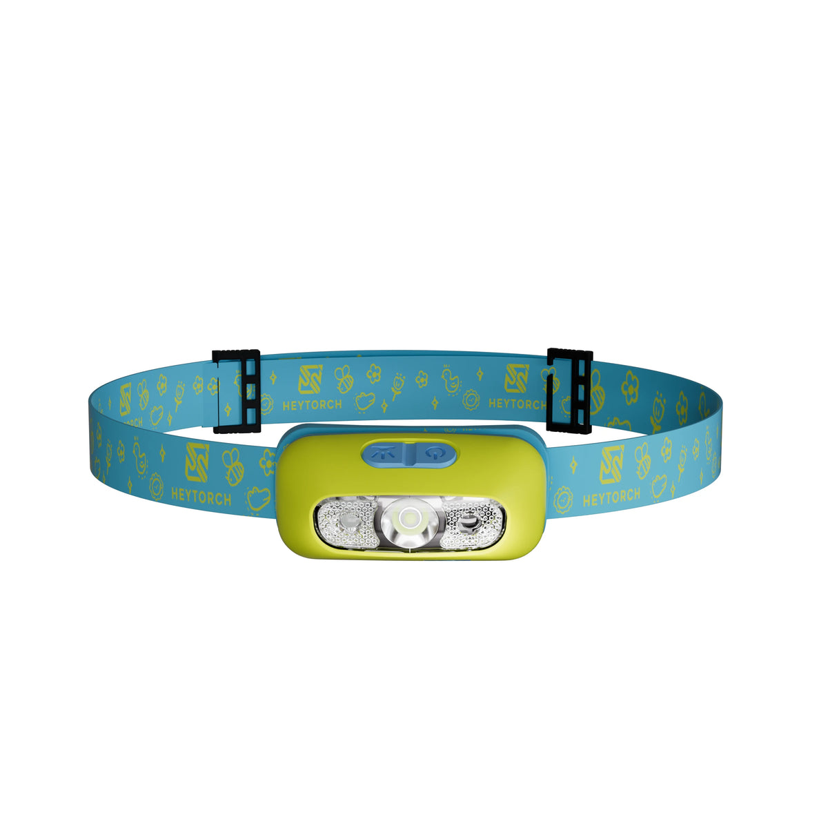 lumière frontale enfant led rechargeable type vert bleu rose jaune camping