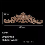 ornement decoratif bois fleur sculpte naturel classique baroque noel valentin mariage halloween pâques anniversaire