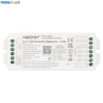 contrôleur led zigbee 3.0 wifi rgb rgbw rgb+cct 20a max charge moderne blanc