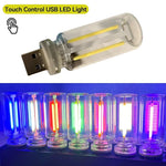 lampe led usb filament transparente moderne adhésive 5v 2700k 4000k 6500k
