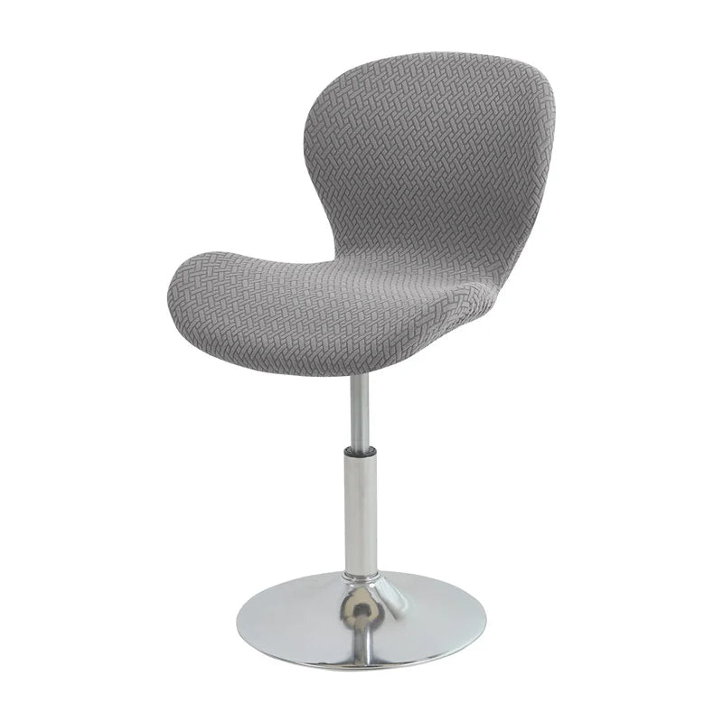 housses chaise moderne gris motifs géométriques spandex polyester élastique bar salon banquet mariage