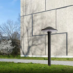 lampe solaire gris moderne éclairage extérieur ip65 protection alu autonomes