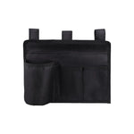 sac rangement noir pliable multiple poches clips pratique polyester durable