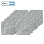 carrelage marbré blanc gris moderne adhésif résistant eau pvc pet xpe 30x30cm