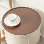 table nuit meuble moderne rose minimaliste tiroirs transparents chambre coucher