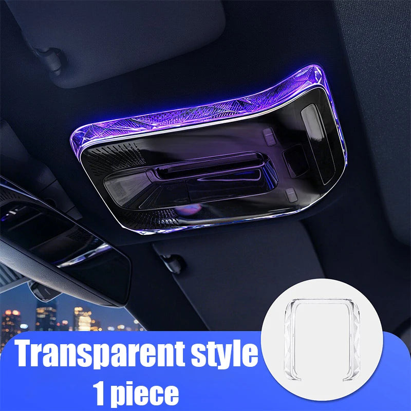 cadre lumiere lecture voiture transparent violet vert bleu rouge texture diamant moderne élégant botons