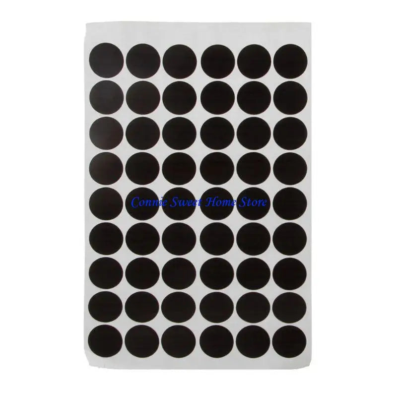 autocollants imitation bois marron beige noir protégeant vis simples anti rustine uv 54pcs