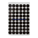 autocollants imitation bois marron beige noir protégeant vis simples anti rustine uv 54pcs