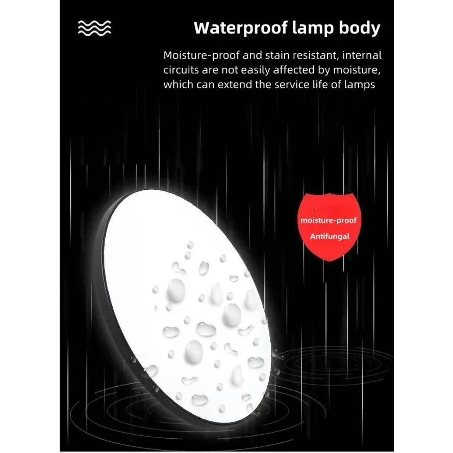 lampe led moderne blanc 23cm 30cm 36cm opaque surface flux lumineux