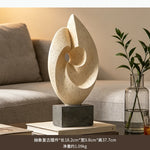 sculpture abstraite organique support carré intérieur deco chambre vase branches verre blanc
