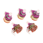 potentiomètre réglable violet blanc doré modernes utilitaires pièces variateur intensité variable interrupteur lampe