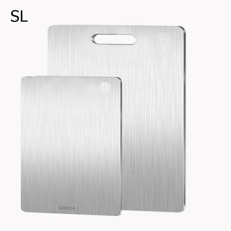 planche découper acier inoxydable double face facile nettoyer moderne portable qualité alimentaire