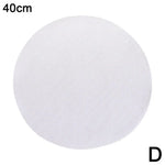 tapis cuisson vapeur silicone blancs maille fine résistant chaleur moderne 24cm 30cm 34cm 40cm