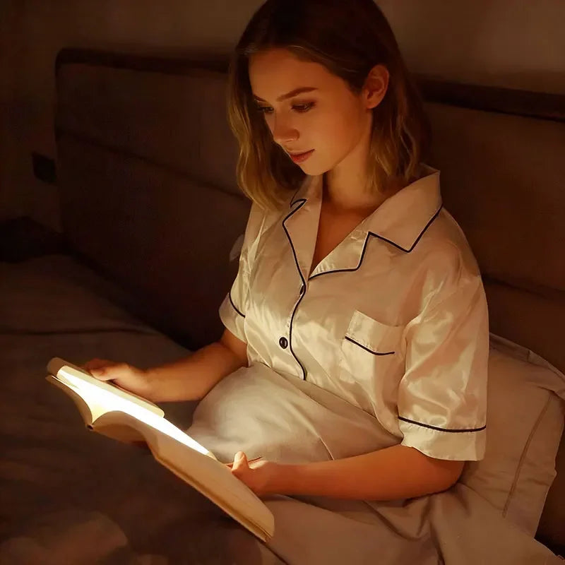 lampe lecture led plate blanc moderne réglable minuterie 18.5cm 15.4cm 35h autonomie
