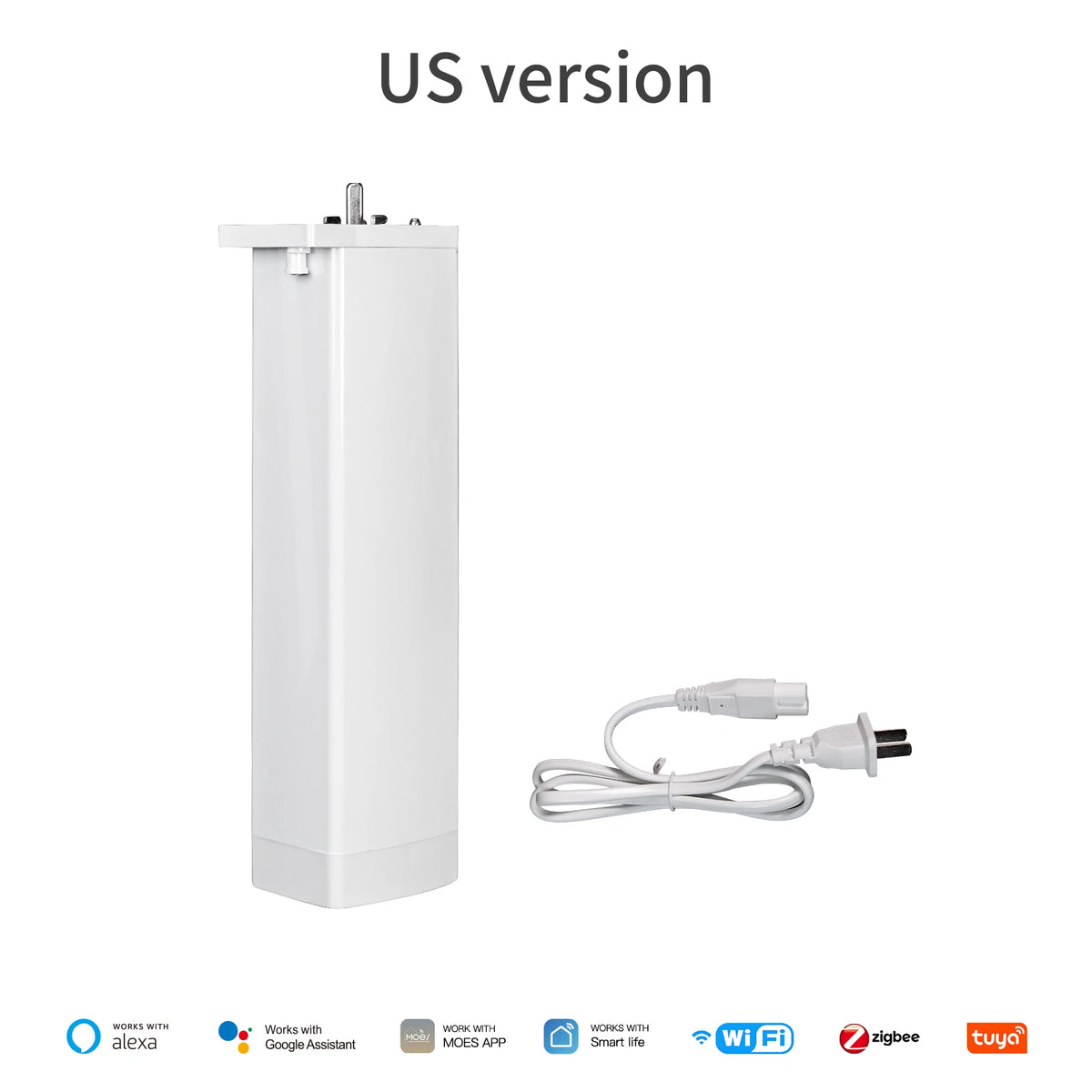 motrice rideau électrique intelligent super silencieuse wifi zigbee blanc moderne