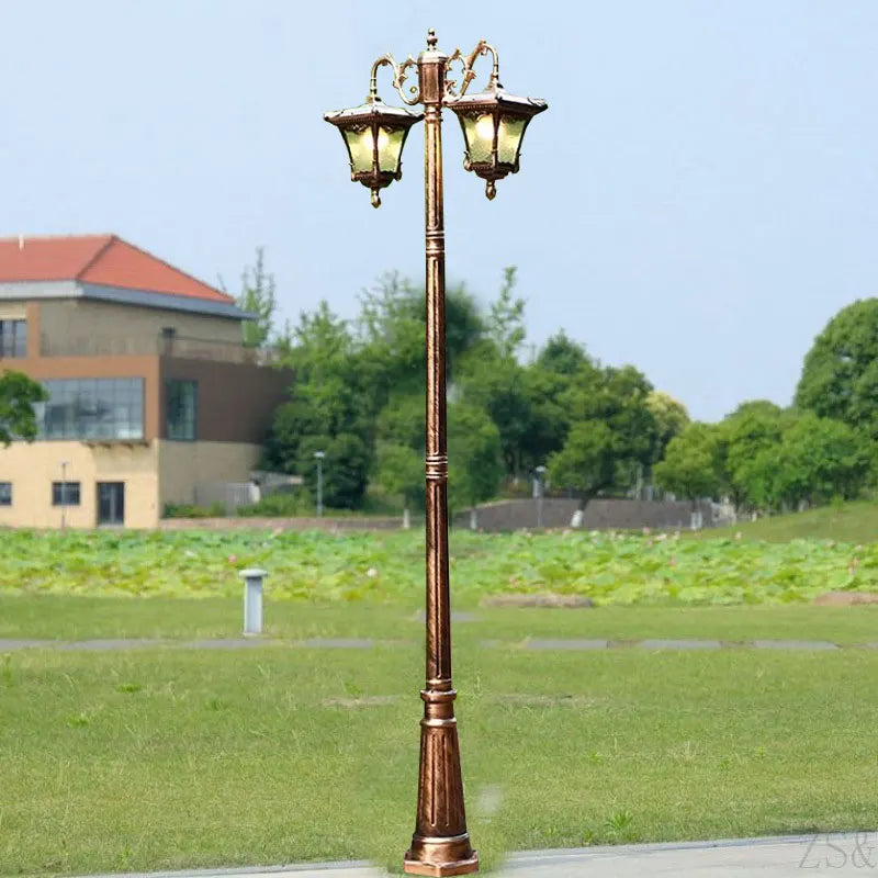 lampe rue industrielle ip65 led noir bronze vintage extérieure moderne étanche