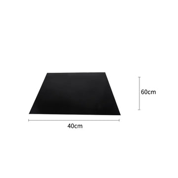 protège induction plaque cuisson noir moderne minimaliste respectueux environnement protection table cuisine insert