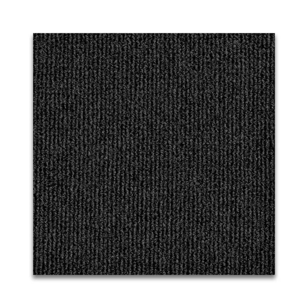 tapis solide polyester adhésif gris foncé moderne 40x40cm maison chambre sans bpa pvc