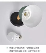 lampe murale moderne bois minimaliste blanc rose noir vert olive
