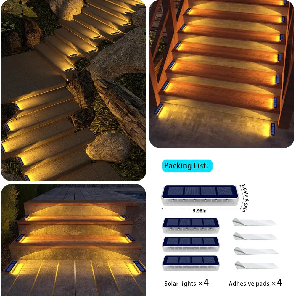 éclairage solaire led moderne bleu autoadhésif ip68 étancheextérieur pas cher autonomie longue
