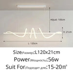 lampe suspendue moderne spirale blanc noir contemporaine télécommande trois modes lumière