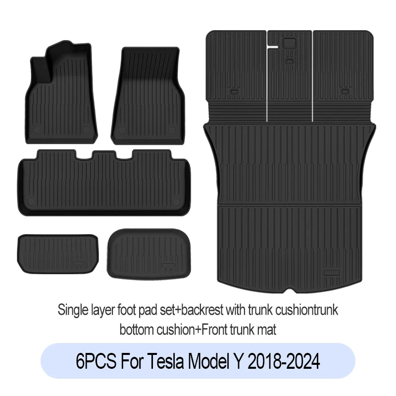 tapis sol voiture noir rayures horizontales surface rugueuse moderne clips antidérapant