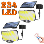 lampes solaires led exterieures detecteur mouvement ip65 moderne noires jaunes