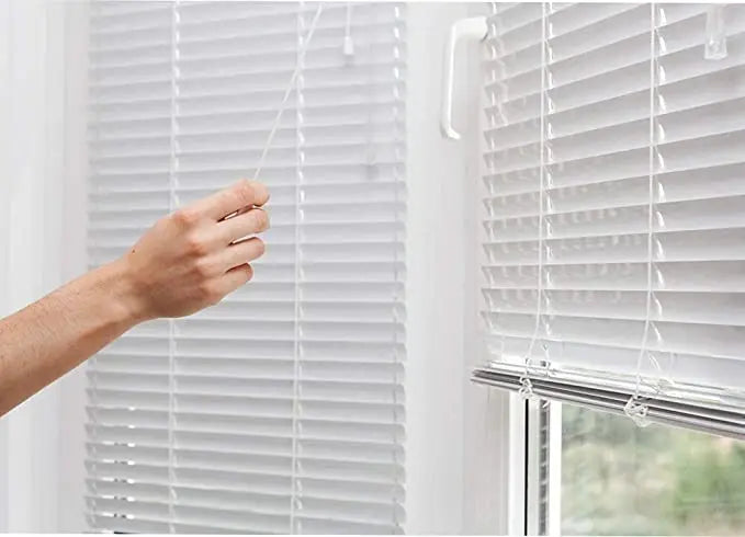 store lamelles blanc moderne corde remplacement 2mm 20mètres opaques